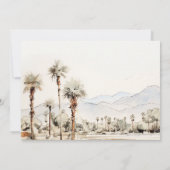 Activiteiten in de omgeving van Palm Springs Calif Kaart (Achterkant)