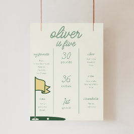 Activiteiten in de omgeving van Par-T-shirt Golf T Poster