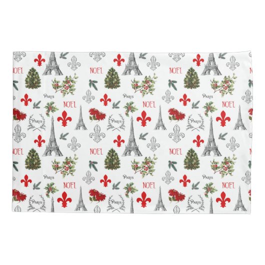 Activiteiten in de omgeving van Paris Christmas Ei Kussensloop (Achterkant)