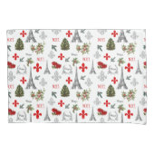 Activiteiten in de omgeving van Paris Christmas Ei Kussensloop (Voorkant)