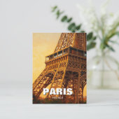 Activiteiten in de omgeving van Paris Eiffel Tower Briefkaart (Staand voorkant)
