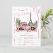 Activiteiten in de omgeving van Paris Eiffel Tower Kaart (Staand voorkant)