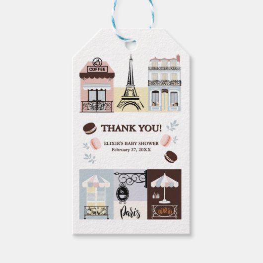 Activiteiten in de omgeving van Paris French Cafe  Cadeaulabel (Voorkant)