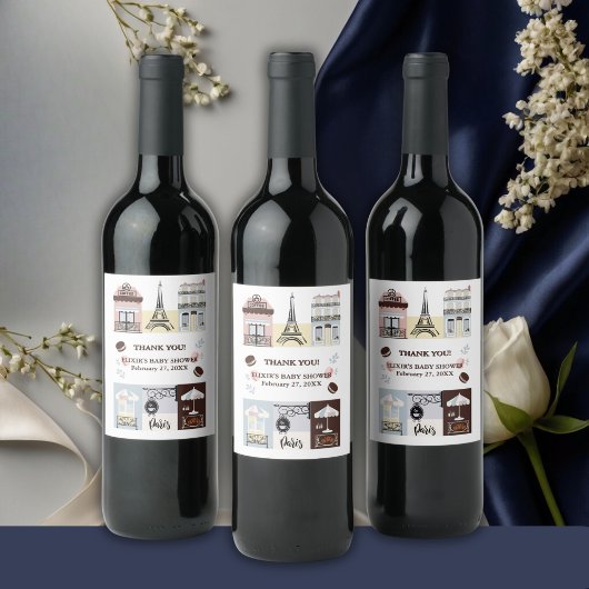 Activiteiten in de omgeving van Paris French Cafe  Wijn Etiket