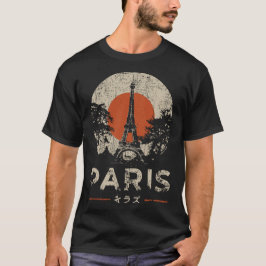 Activiteiten in de omgeving van Paris Tower  Red C T-shirt