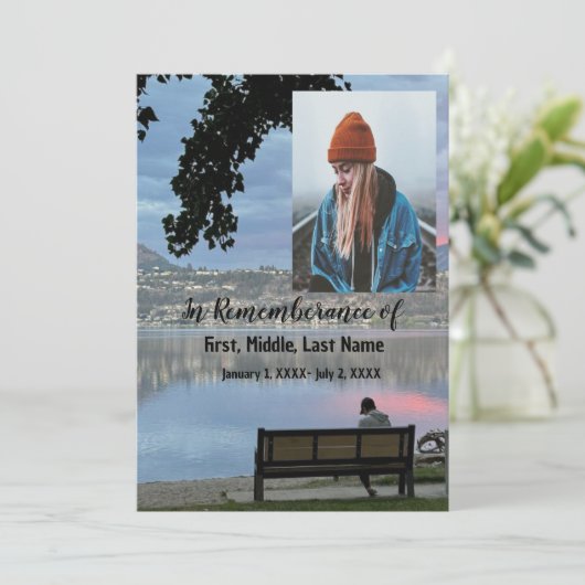 Activiteiten in de omgeving van Park Bench Lake Mo Kaart (Staand voorkant)