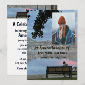 Activiteiten in de omgeving van Park Bench Lake Mo Kaart (Voorkant / Achterkant)