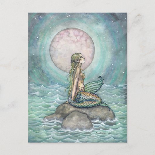 Activiteiten in de omgeving van Pastel Zee Mermaid Briefkaart (Voorkant)