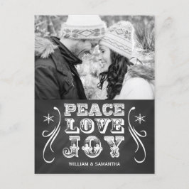 Activiteiten in de omgeving van Peace Love Joy Cha Feestdagenkaart