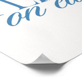 Activiteiten in de omgeving van Peace on Earth Blu Poster (Hoek)