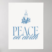 Activiteiten in de omgeving van Peace on Earth Blu Poster (Voorkant)