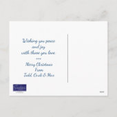 Activiteiten in de omgeving van Peace on Earth Chr Feestdagenkaart (Achterkant)