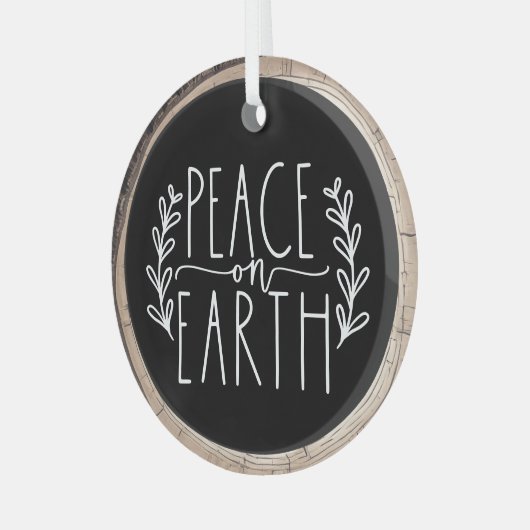 Activiteiten in de omgeving van Peace on Earth Hol Glas Ornament (Voorkant links)