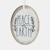 Activiteiten in de omgeving van Peace on Earth Hol Glas Ornament (Voorkant links)