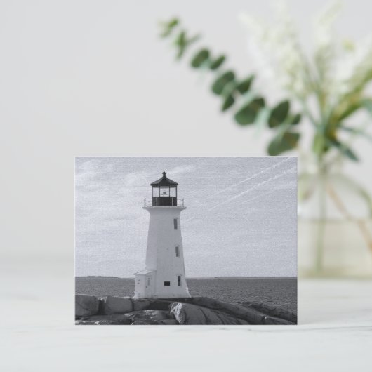 Activiteiten in de omgeving van Peggy's Cove Light Briefkaart (Staand voorkant)