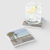 Activiteiten in de omgeving van Pensacola Beach St Stenen Onderzetter (Zijkant)