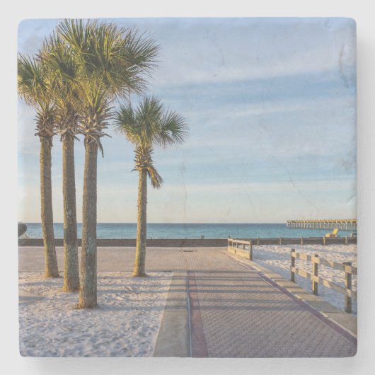 Activiteiten in de omgeving van Pensacola Beach St Stenen Onderzetter (Voorkant)