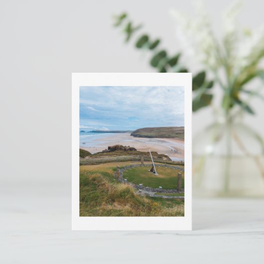 Activiteiten in de omgeving van Perranporth Beach  Briefkaart (Staand voorkant)