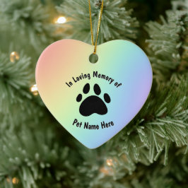 Activiteiten in de omgeving van Pet Memorial Rainb Keramisch Ornament