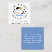 Activiteiten in de omgeving van Pet Sitter Walker  Vierkante Visitekaartje (Voorkant / Achterkant)