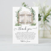 Activiteiten in de omgeving van Peter Rabbit Garde Bedankkaart (Staand voorkant)