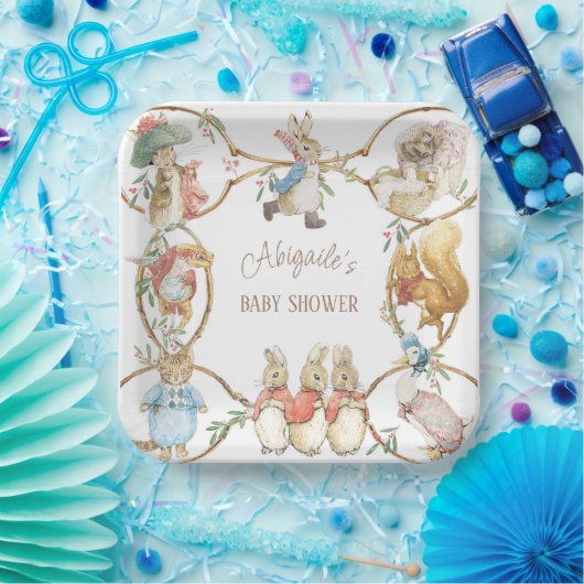 Activiteiten in de omgeving van Peter the Rabbit W Papieren Bordje (Feest)