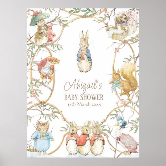 Activiteiten in de omgeving van Peter the Rabbit W Poster (Voorkant)