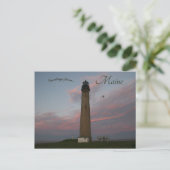 Activiteiten in de omgeving van Petit Manan Light  Briefkaart (Staand voorkant)