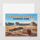 Activiteiten in de omgeving van Petrified Forest N (Voorkant / Achterkant)