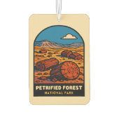 Activiteiten in de omgeving van Petrified Forest N Luchtverfrisser (Achterkant)