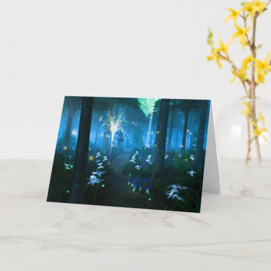 Activiteiten in de omgeving van Phantastes: Night  Kaart (Gele Bloem)