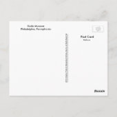 Activiteiten in de omgeving van Philadelphia Brief Briefkaart (Achterkant)