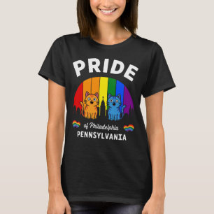 Activiteiten in de omgeving van Philadelphia City T-shirt