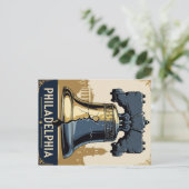 Activiteiten in de omgeving van  Philadelphia Libe Briefkaart (Staand voorkant)