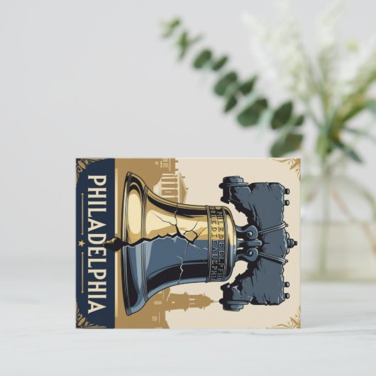 Activiteiten in de omgeving van  Philadelphia Libe Briefkaart (Staand voorkant)