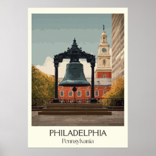 Activiteiten in de omgeving van Philadelphia PA  L Poster