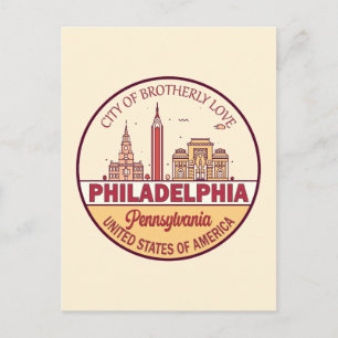 Activiteiten in de omgeving van Philadelphia Penns Briefkaart