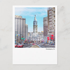 Activiteiten in de omgeving van Philadelphia Post  Briefkaart