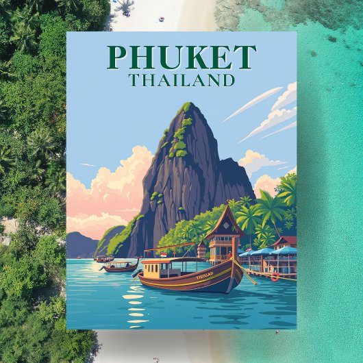 Activiteiten in de omgeving van Phuket Thailand Be Briefkaart