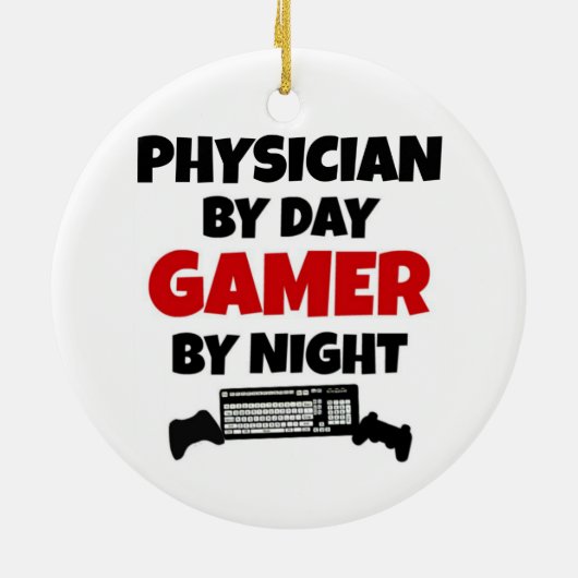 Activiteiten in de omgeving van Physician by Day G Keramisch Ornament (Achterkant)