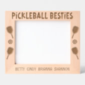 Activiteiten in de omgeving van Pickleball Besties Gegraveerde Lijstjes (Voorkant)