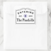 Activiteiten in de omgeving van Pine Hills Plymout Vierkante Sticker (Tas)