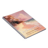 Activiteiten in de omgeving van Pink Beach Sunset  Notitieboek (Rechterzijde)