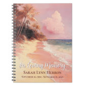 Activiteiten in de omgeving van Pink Beach Sunset  Notitieboek (Voorkant)