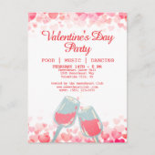 Activiteiten in de omgeving van Pink Valentijns's  Feestdagenkaart (Voorkant)