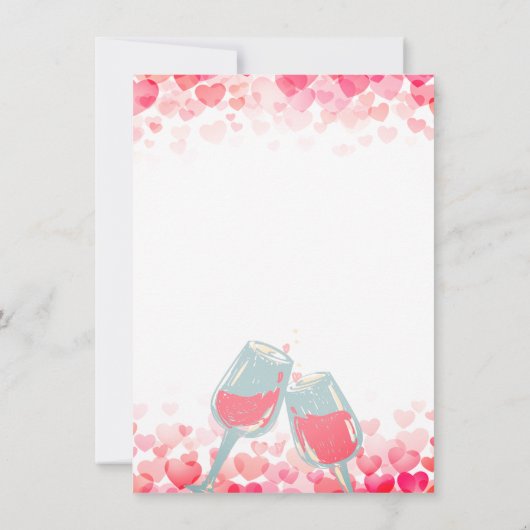 Activiteiten in de omgeving van Pink Valentijns's Kaart (Achterkant)