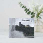 Activiteiten in de omgeving van Pittsburgh, PA Fou Briefkaart (Staand voorkant)