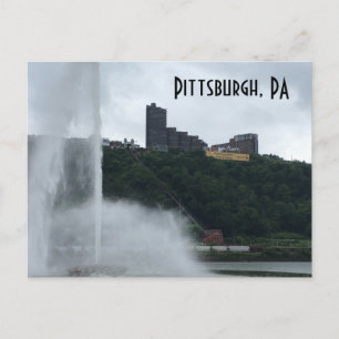 Activiteiten in de omgeving van Pittsburgh, PA Fou Briefkaart