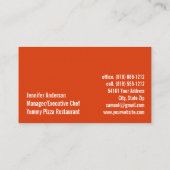 Activiteiten in de omgeving van Pizza Restaurant C Visitekaartje (Achterkant)