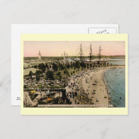 Activiteiten in de omgeving van Playland Amusement Briefkaart (Voorkant / Achterkant)